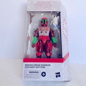 Star Wars Holiday Mandalorian Warrior NEW